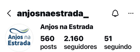 Instagram Anjos na Estrada