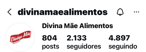 Instagram Divina Mãe Alimentos